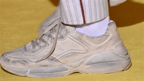 gucci sells dirty looking sneakers|balenciaga shoes dirty.